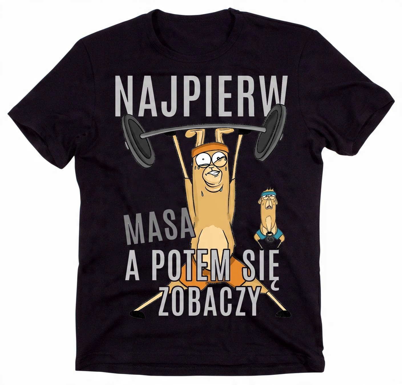 

Koszulka t-shirt dla chłopaka na siłownię roz XL