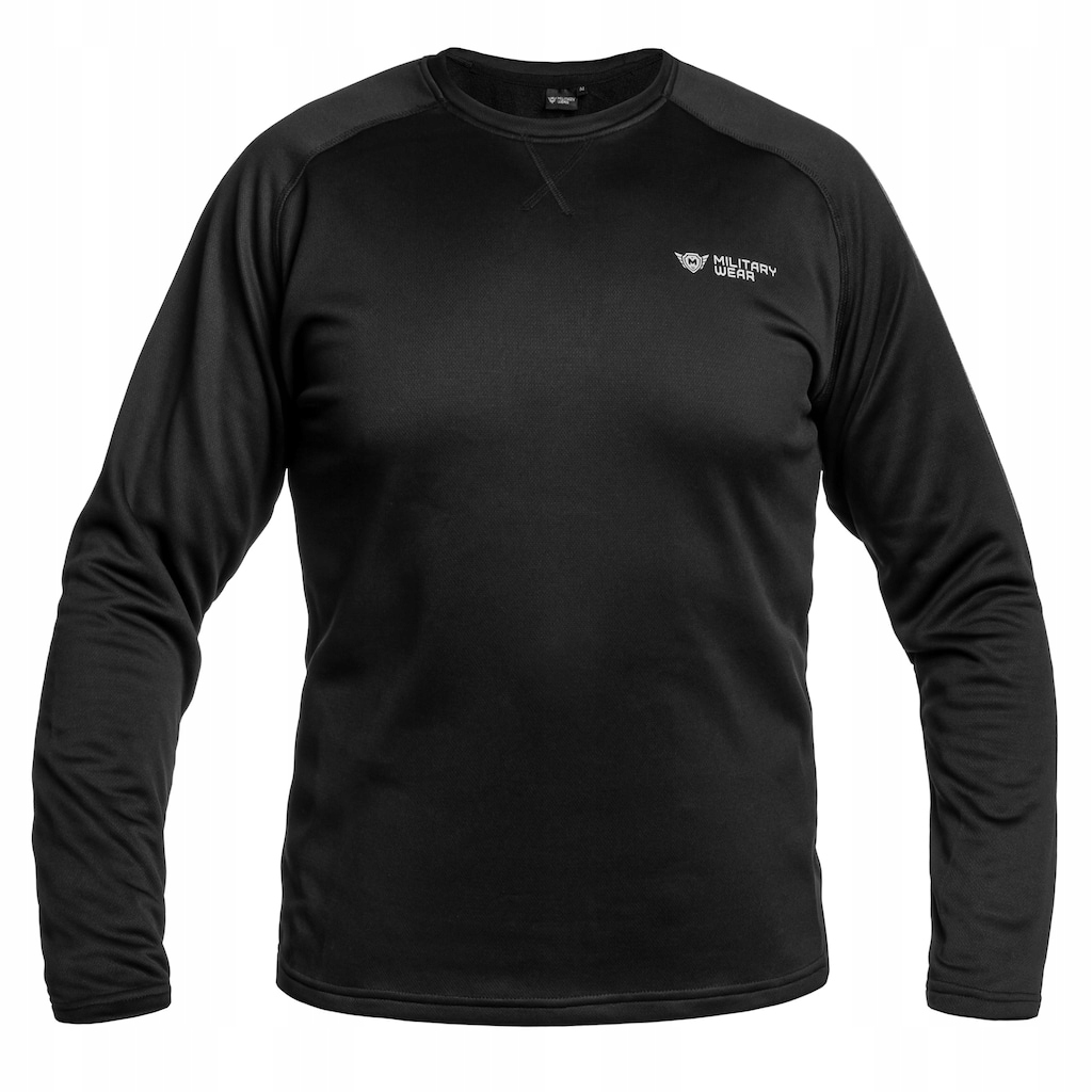 Pánská mikina sportovní prodyšná trénink Military Wear Ghost Layer Black S