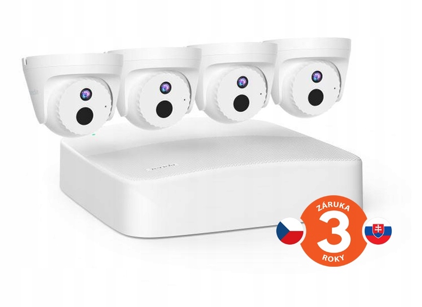 Sada na monitorovanie Tenda K4P-4CR 4-kamery PoE