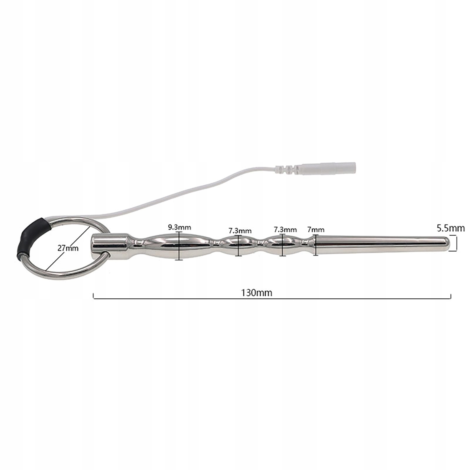 KUTOCESY Zestaw Elektroda Penisplug Analny Stalowy Dilator Dla Mężczyzn — miniatura 2