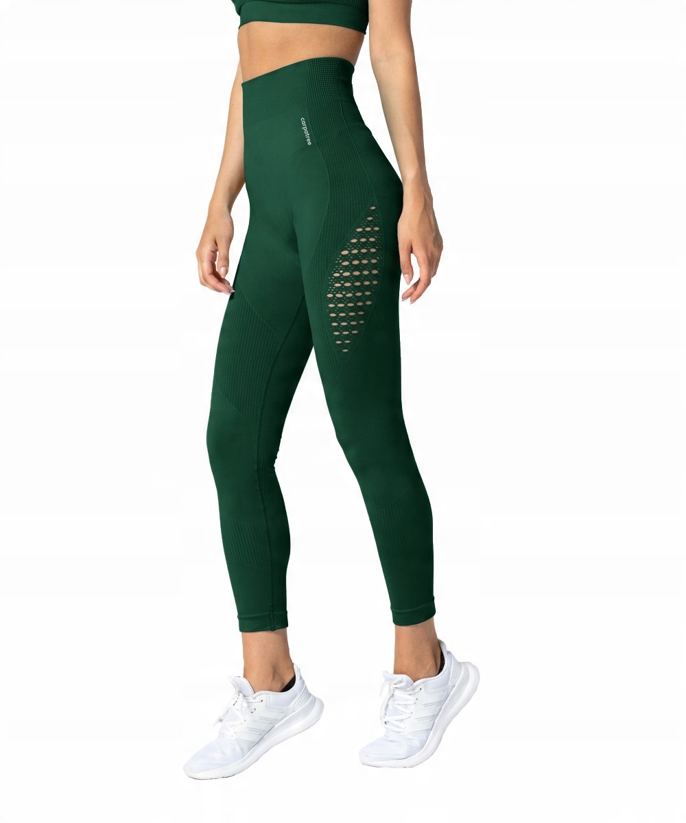 

Legginsy zielone bezszwowe wysoki stan M Carpatree