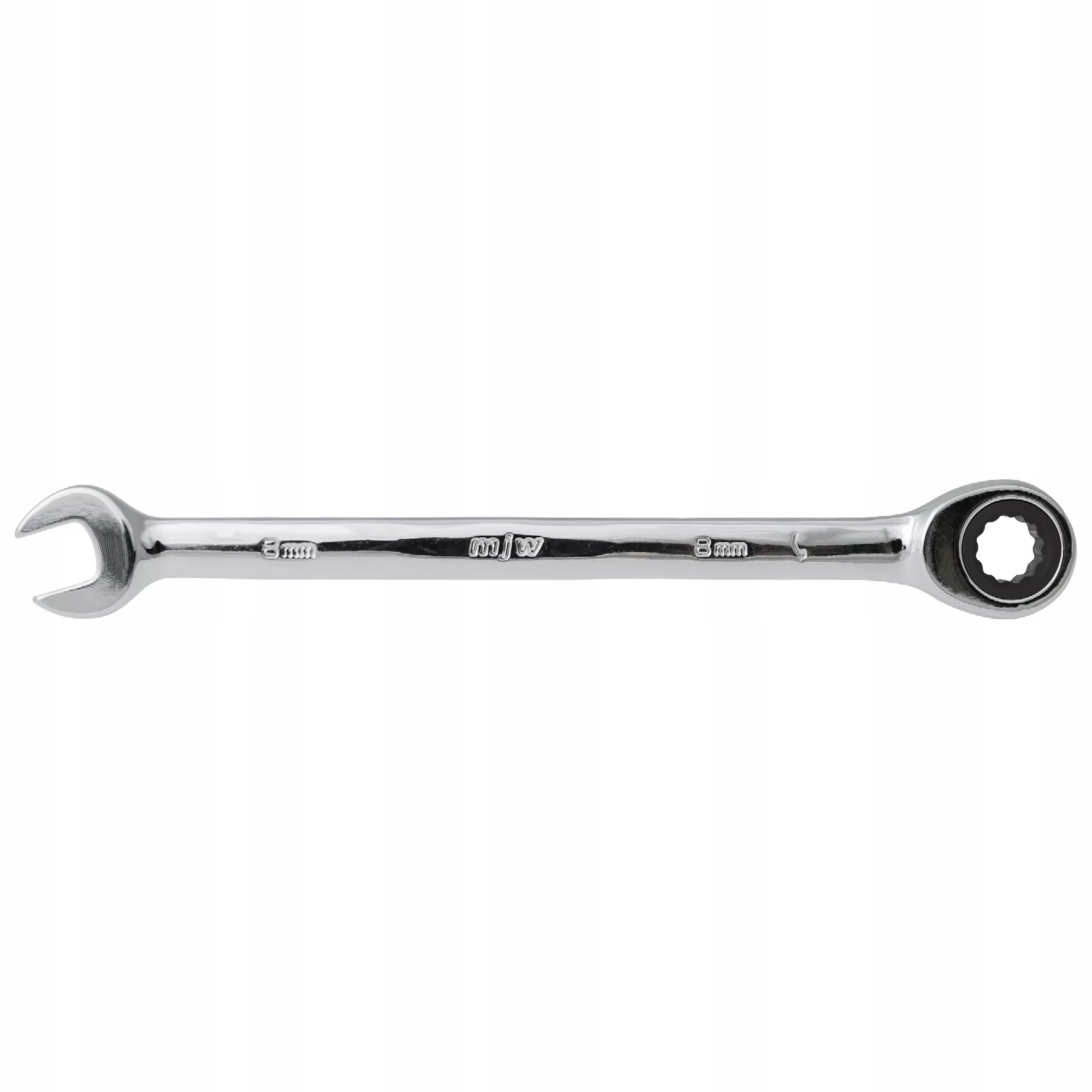 Klucz płasko oczkowy z grzechotką 8 mm Mjw