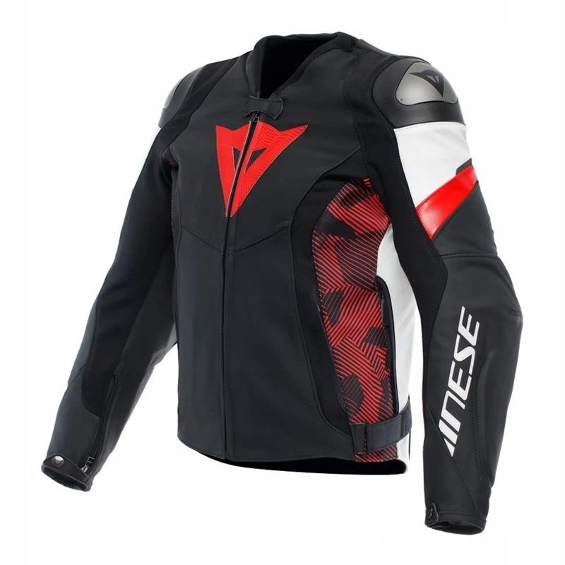Bunda Dainese Avro 5 Black/red/white čierna červená biela Darčeky