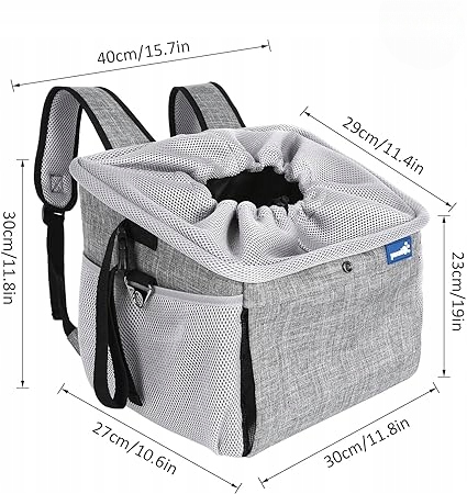 Levně Cyklistická taška pro domácí zvířata, skládací a prodyšná