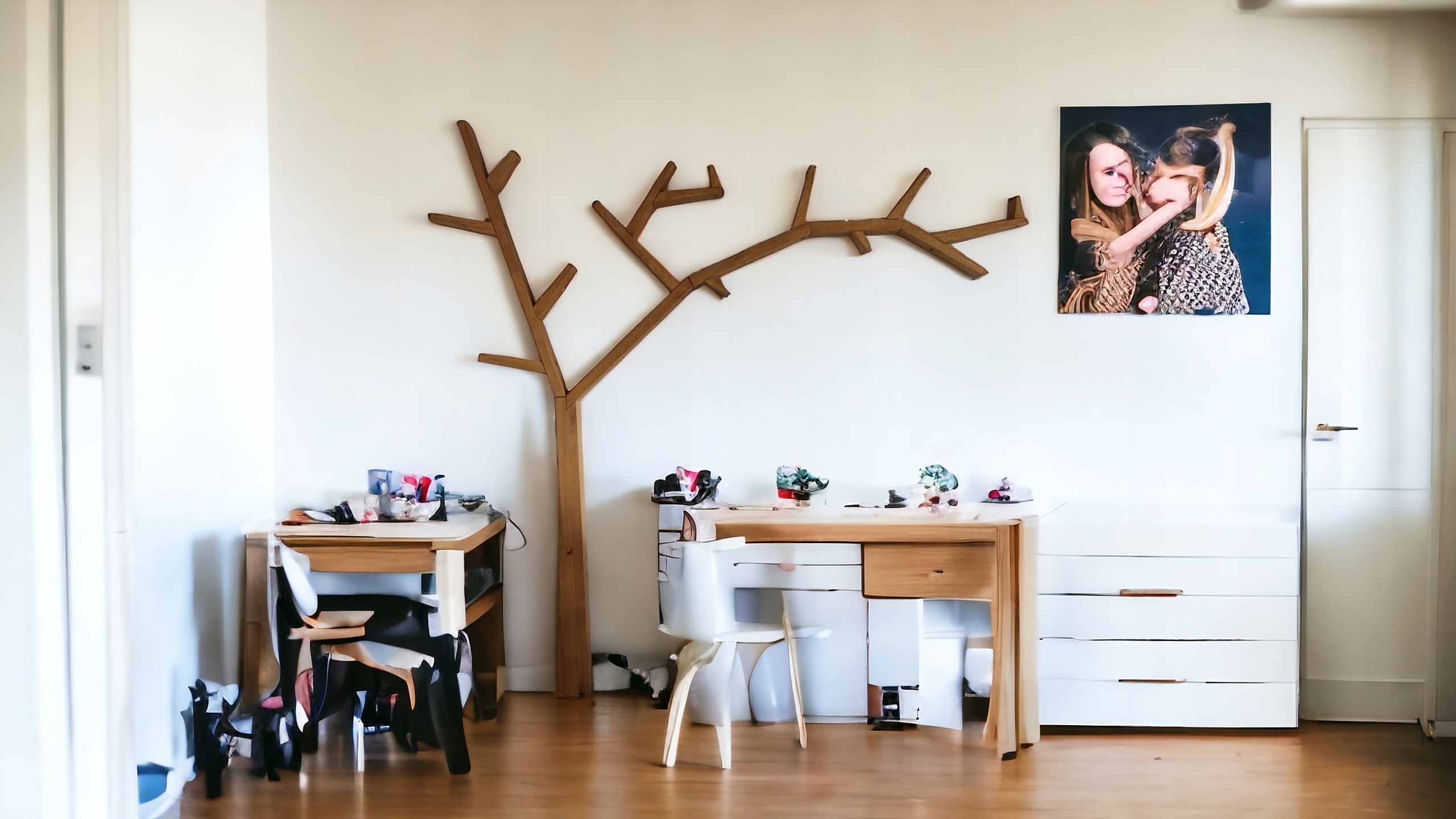 PÓŁKA REGAŁ DRZEWO LOFT OZDOBA Kod producenta 75