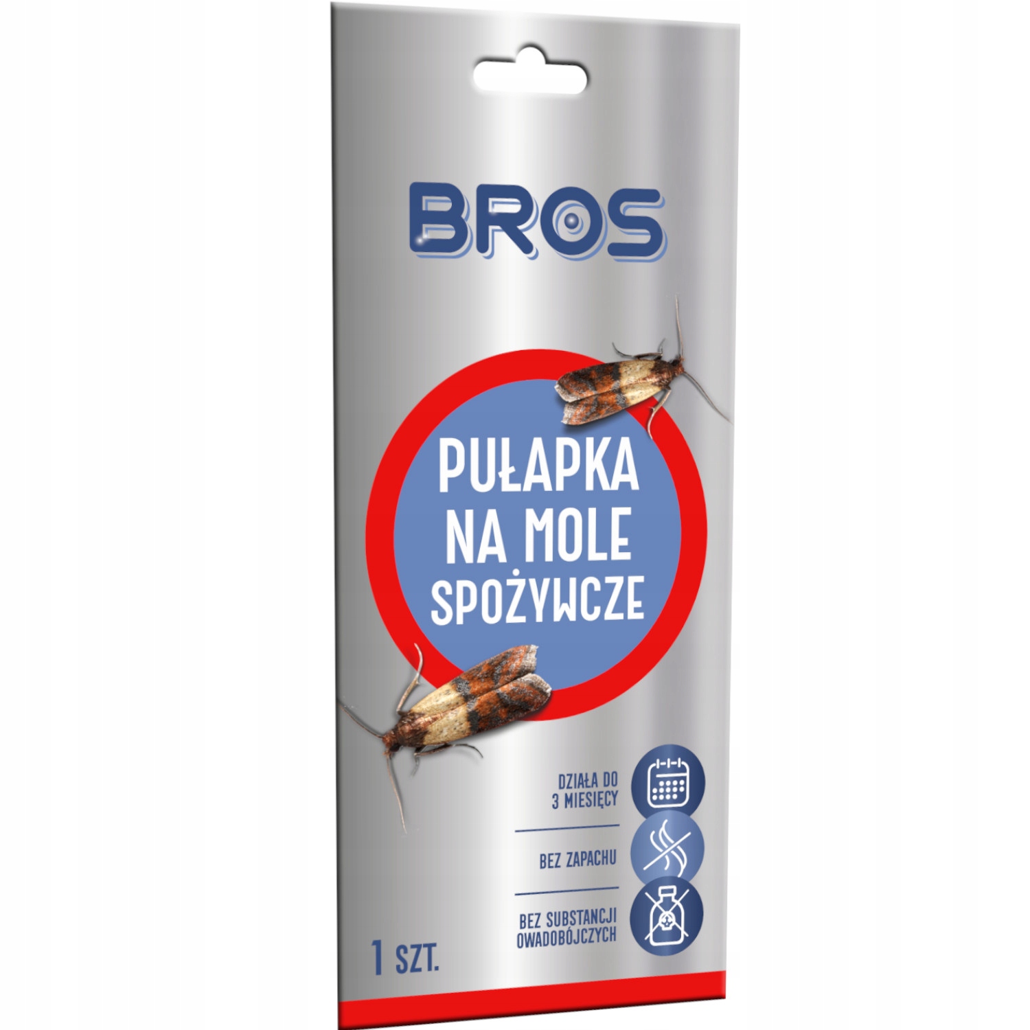 

Bros Pułapaka Na Mole Spożywcze feromonowa