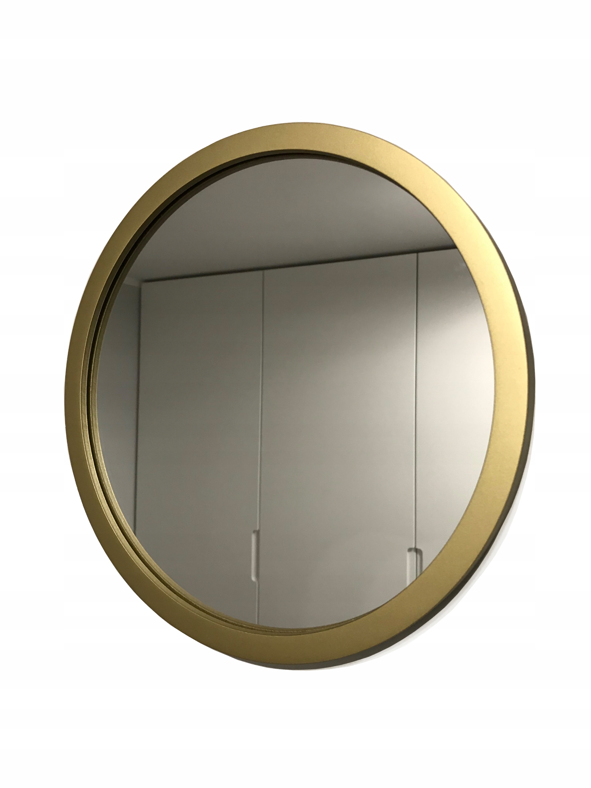 

Lustro Okrągłe Złote Loft 25CM Gold