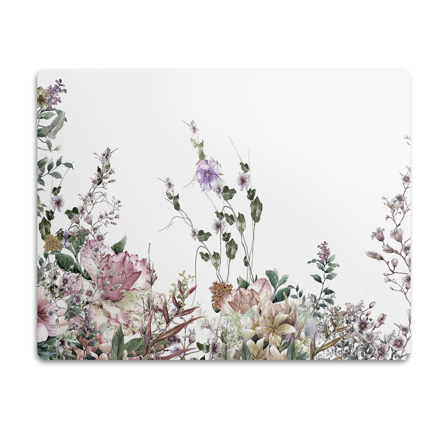 Ochranná podložka pod misky pro psa Louka květiny 60x40