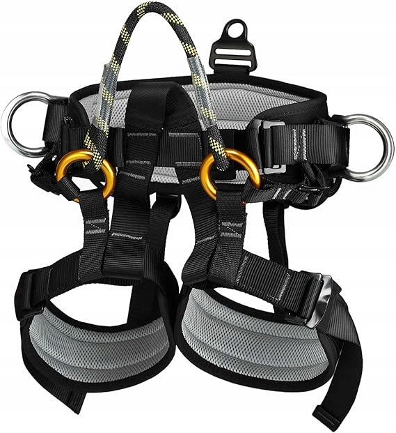 Szelki bezpieczeństwa BHP Plus z poliestru do pracy na wysokości