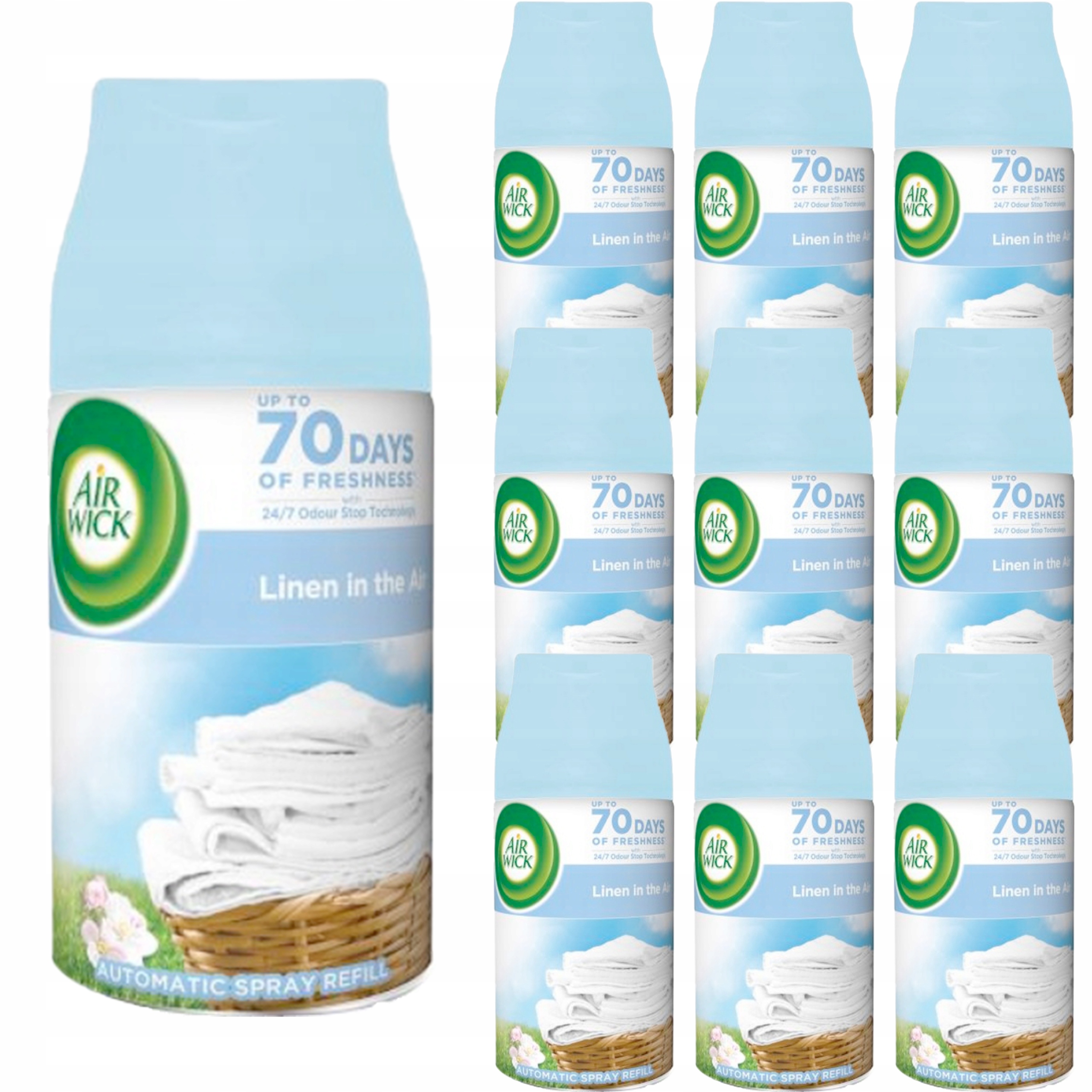 

Air Wick Fresh Wkład Zapas Świe Let 10*250ml