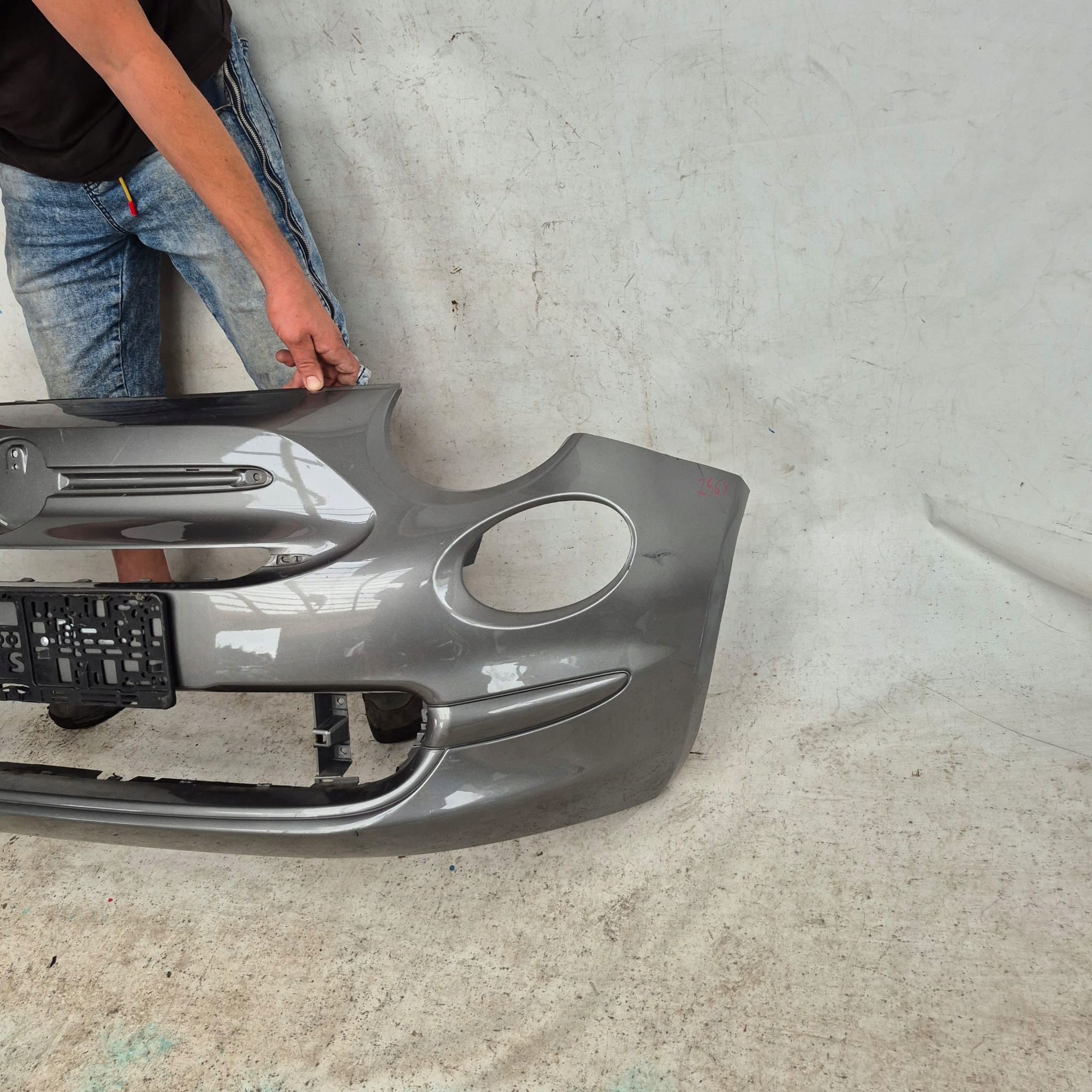 FIAT 500 LIFT 15- bumper front front 735619476