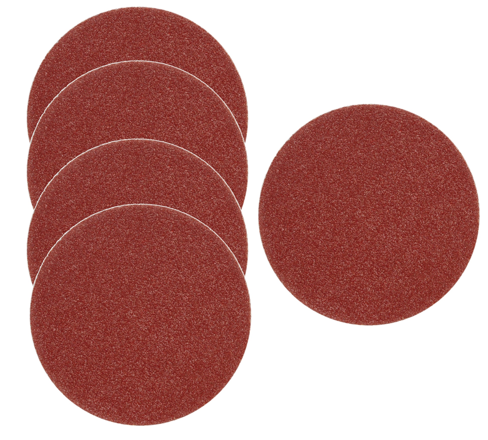 5x KRĄŻKI ŚCIERNE 125MM RZEP P60 KPL. VOREL 08556