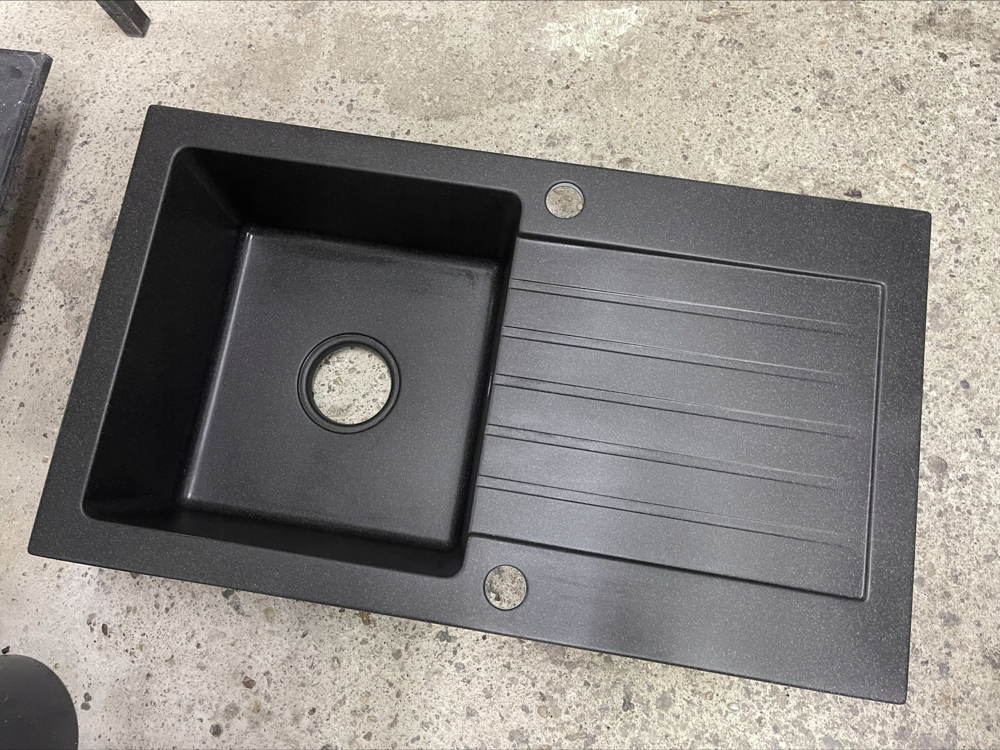 Zlewozmywak granitowy zlew kuchenny BERLIN WYPRZEDAŻ Materiał wykonania granit