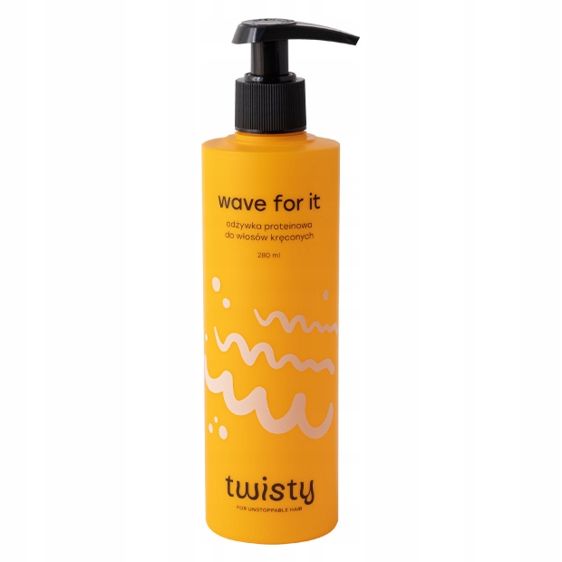 Twisty Wave hydratační proteinový kondicionér pro kudrnaté vlasy Peh 280 ml