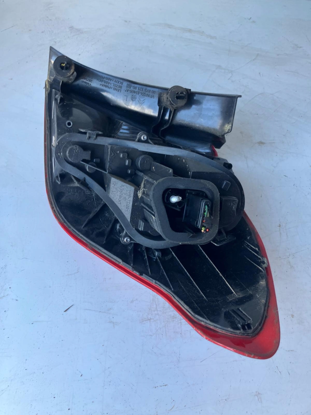 light left rear part W fender CITROEN C4 II B7 9687312180