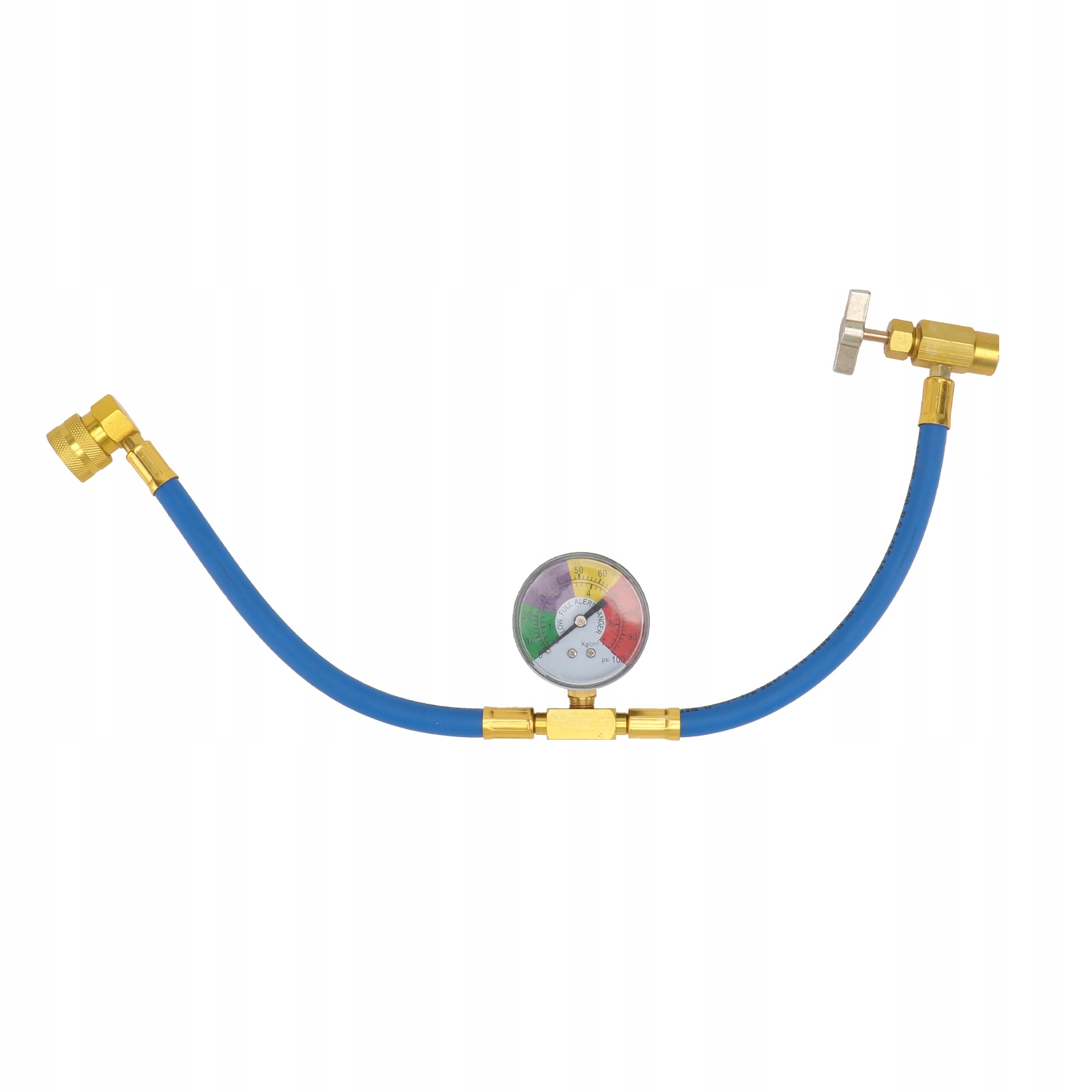 WĄŻ Z MANOMETREM DO KLIMATYZACJI R134A - 1/2 CALA