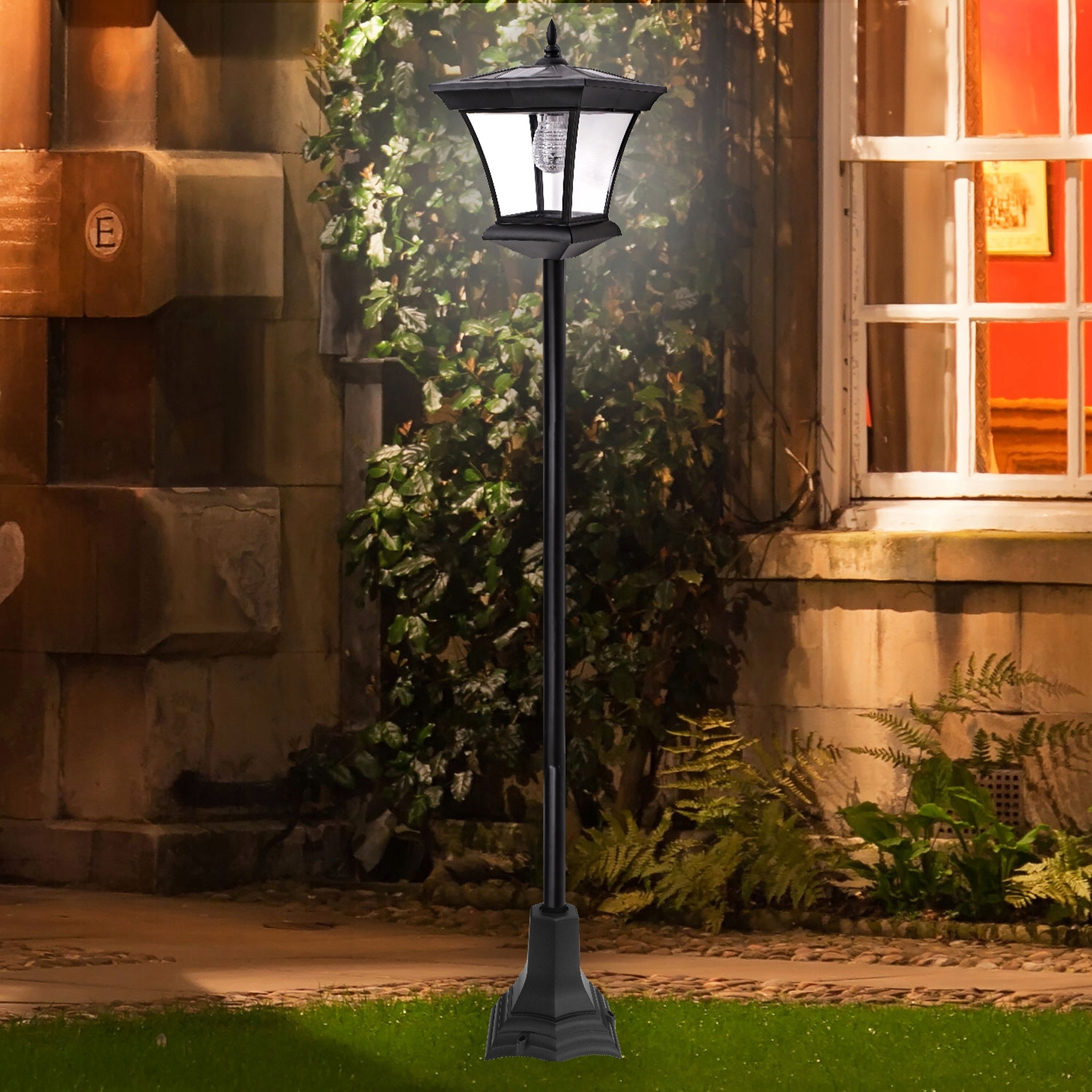 LAMPA OGRODOWA SOLARNA LED STOJĄCA SŁUPEK DUŻA XXL Kod producenta OGR-05506