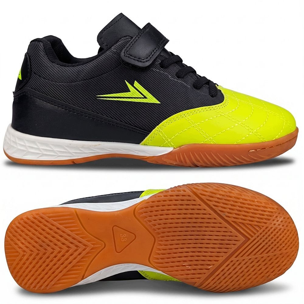 Buty Halówki Dziecięce Halowe Na Rzepy Treningowe Do Gry Na Wf Czarne 31