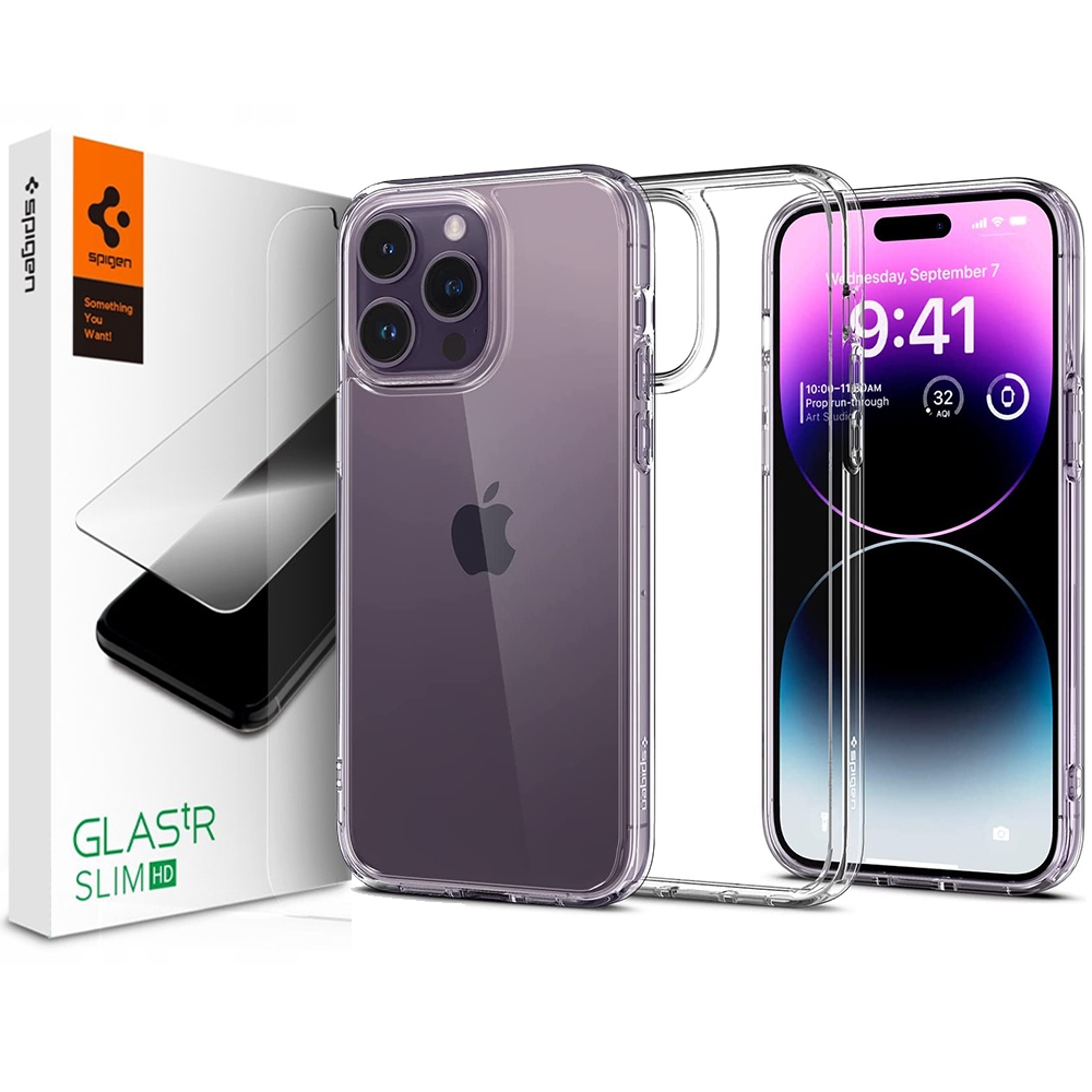 

Zestaw Spigen Etui Cover Do Iphone 14 Pro Szkło