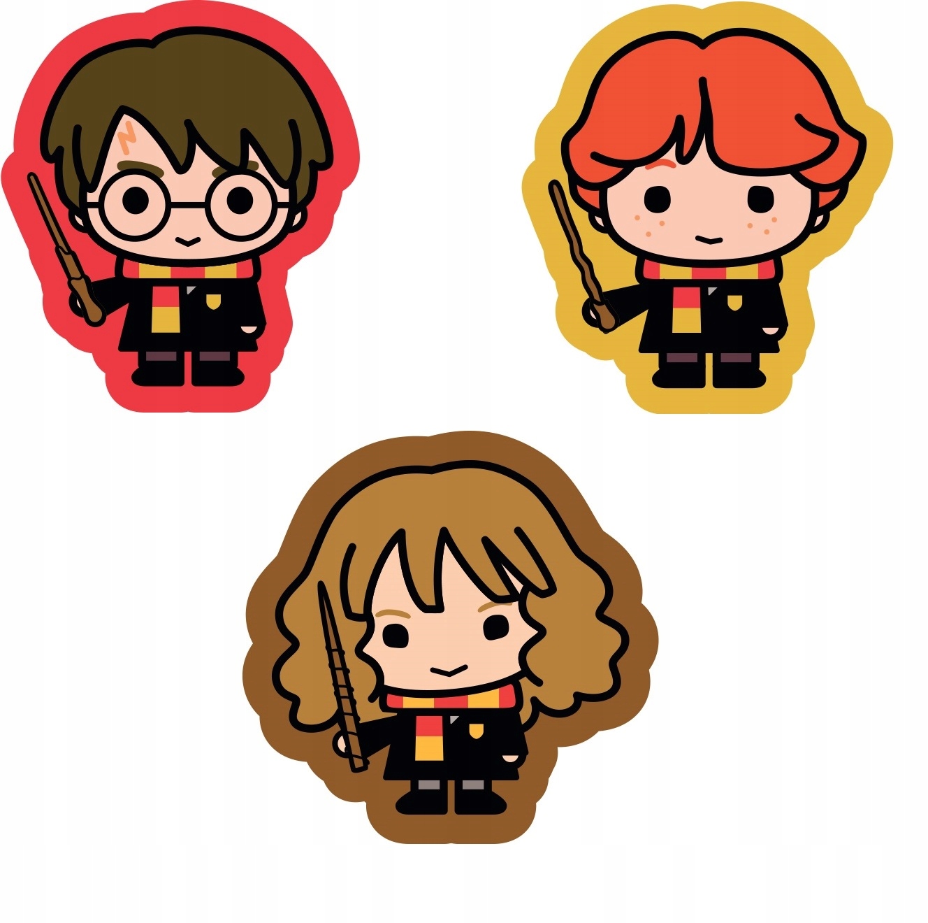 

Komplet Harry Potter 3x poduszka kształtka ozdobna