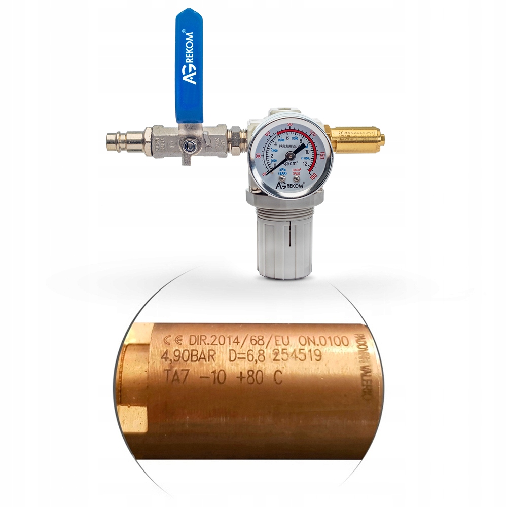 BIELARKA agregat do wapna emulsji kompresor zawór Model BIELARKA