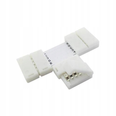 Złączka zaciskowa trójstronna typ T taśma LED RGBW