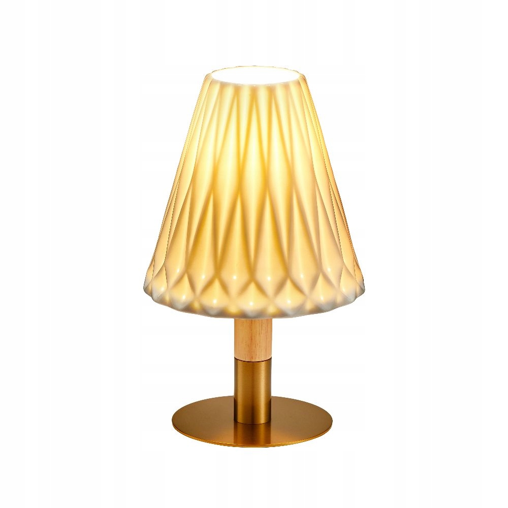 Villa Italia Stolní lampa s porcelánovým stínidlem 26 cm Bonega