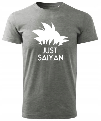 

Koszulka Męska T-shirt Just Saiyan S-xxl Tu S