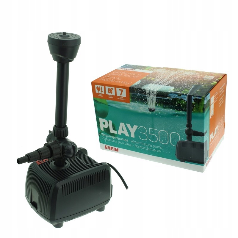 Vodná Pumpa Eheim Play 3500 Do Fontány S Jazierkom A Vodným Prúdom