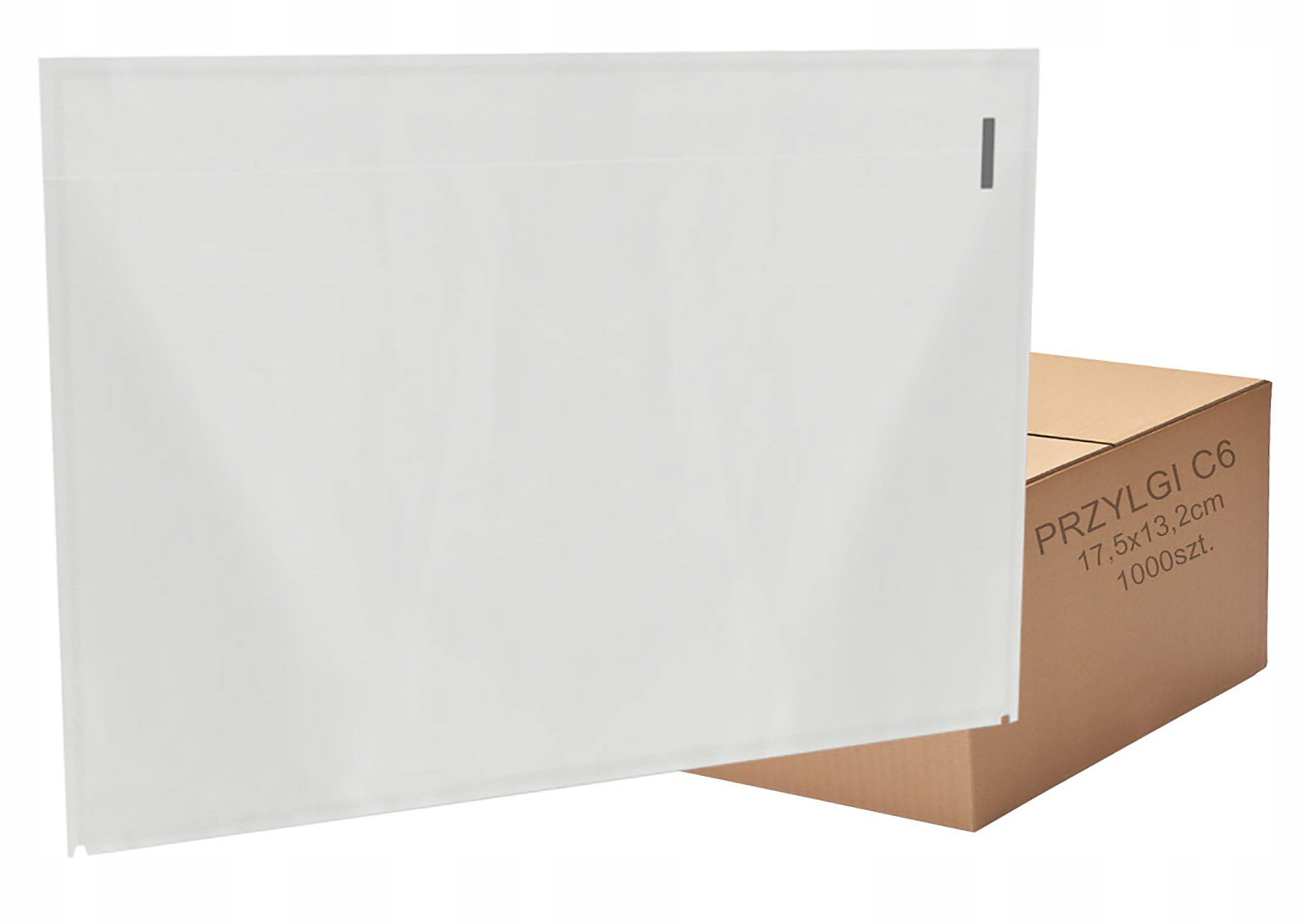 KOPERTY KURIERSKIE KANGURKI PRZYLGI C6 114x162mm 1000 SZT