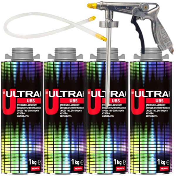 NOVOL ULTRA UBS ЗАСІБ ЗАХИСТУ КУЗОВА СІРИЙ 4L