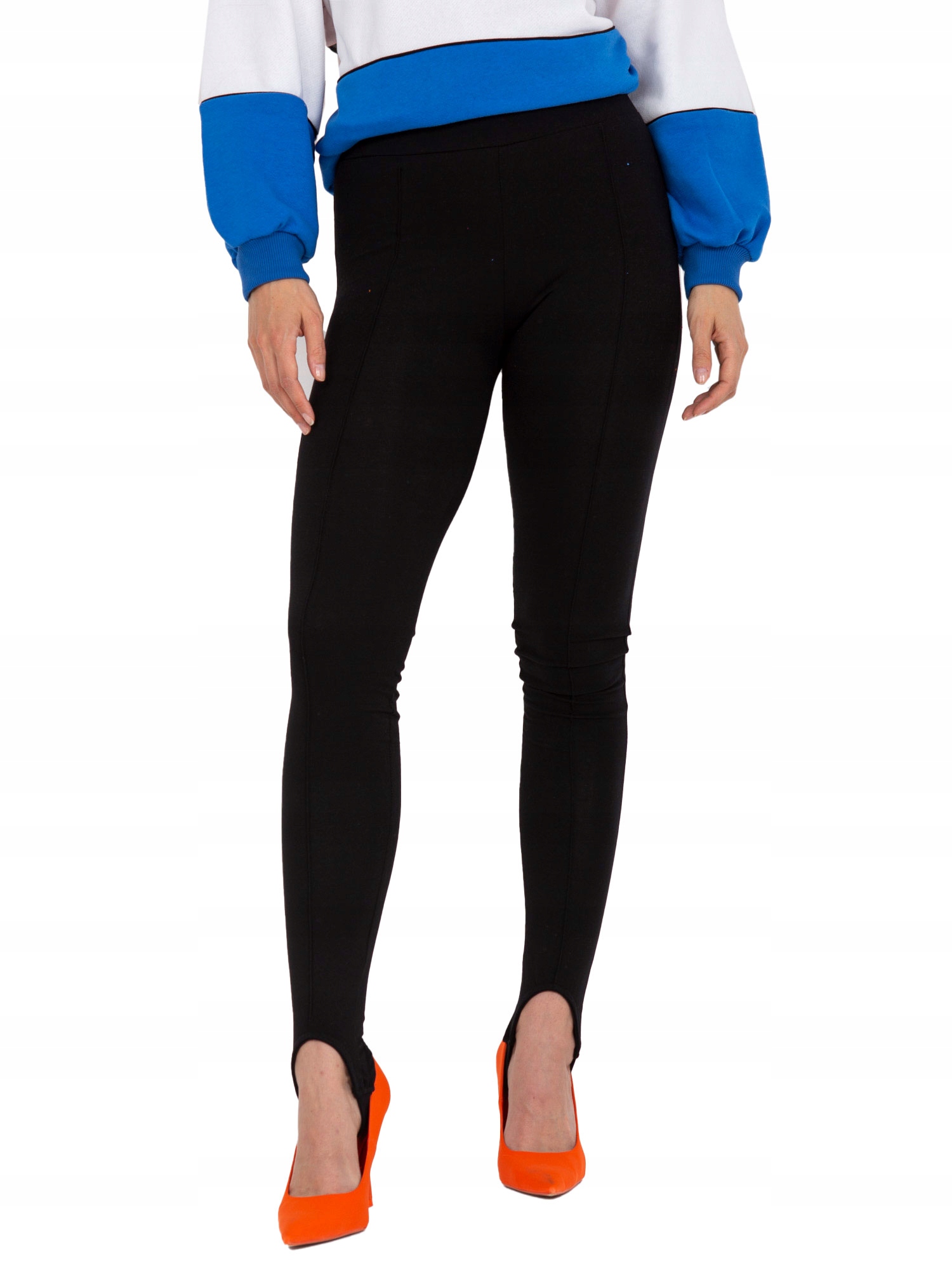 

Legginsy Damskie basic z paskiem pod stopą - L