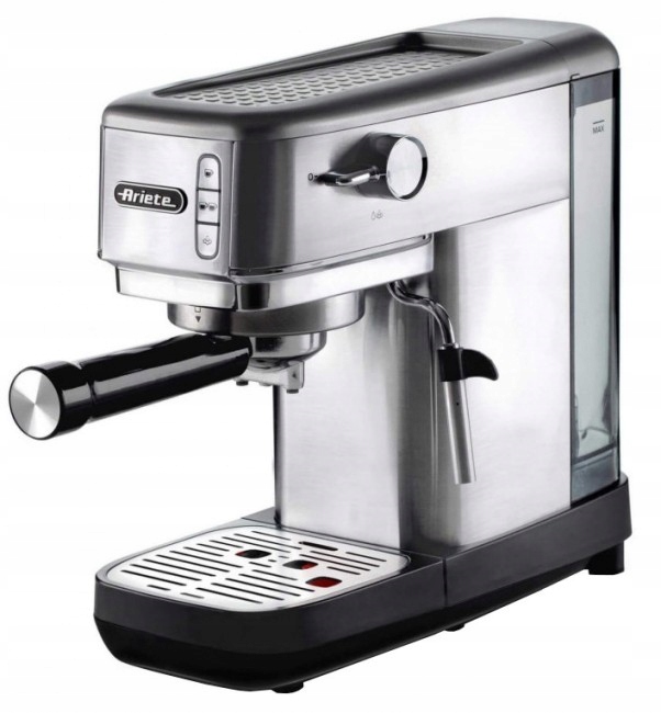 Automatický kávovar automatický kávovar Ariete 1380, 1300 W, strieborný/sivý