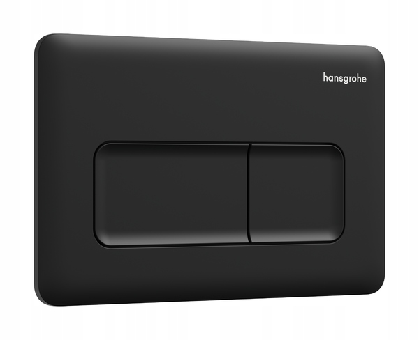 Splachovací tlačítko pro Wc Hansgrohe iFrame Original Q černá matná 66001670