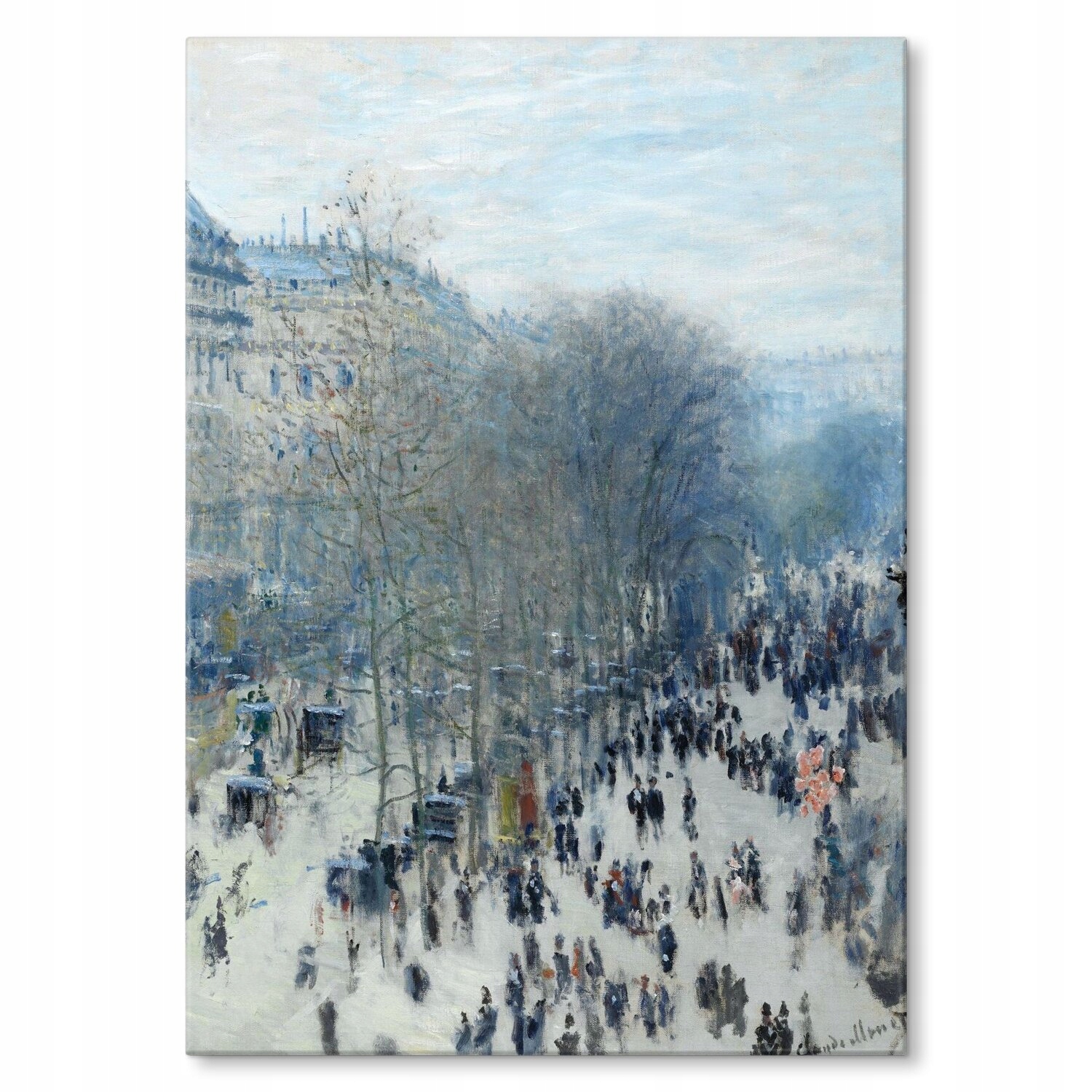 Kovový plakát Boulevard Monet Szyld Plech 30 x 42 cm Dárek