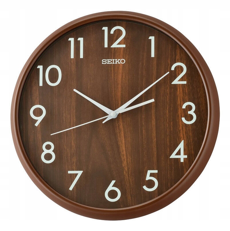 Bronzový Čitateľný Klasický Tichý Japonský Hodinky Seiko QXA810B 30 cm