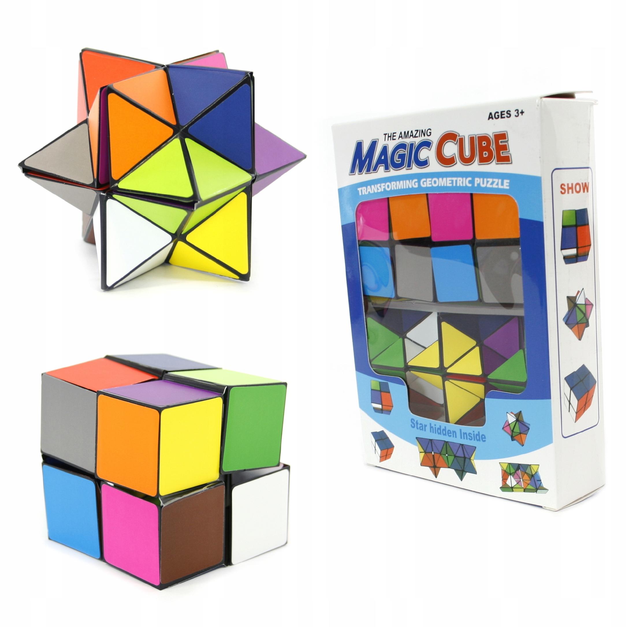 

Magiczna Kostka Antystresowa Fidget Cube 2szt