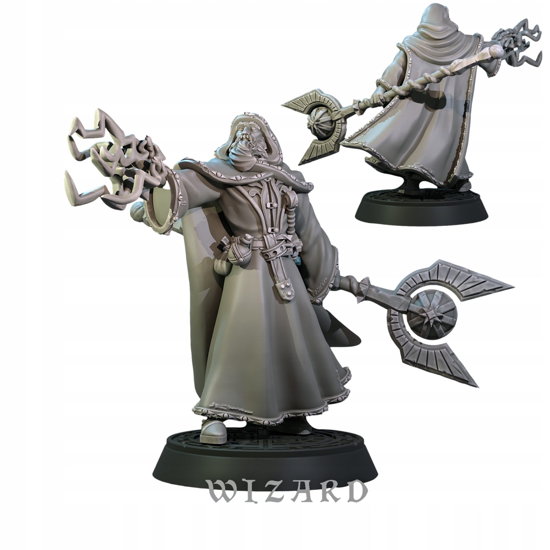 Wizard Thunderer RPG DnD Pathfinder