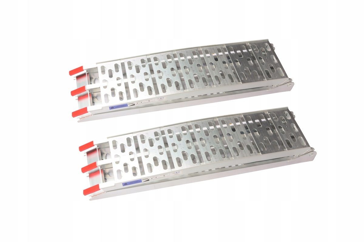 2x RAMPY ALUMINIOWE SKŁADANE NAJAZDY PODJAZD 680KG KOMPLET Marka Farys
