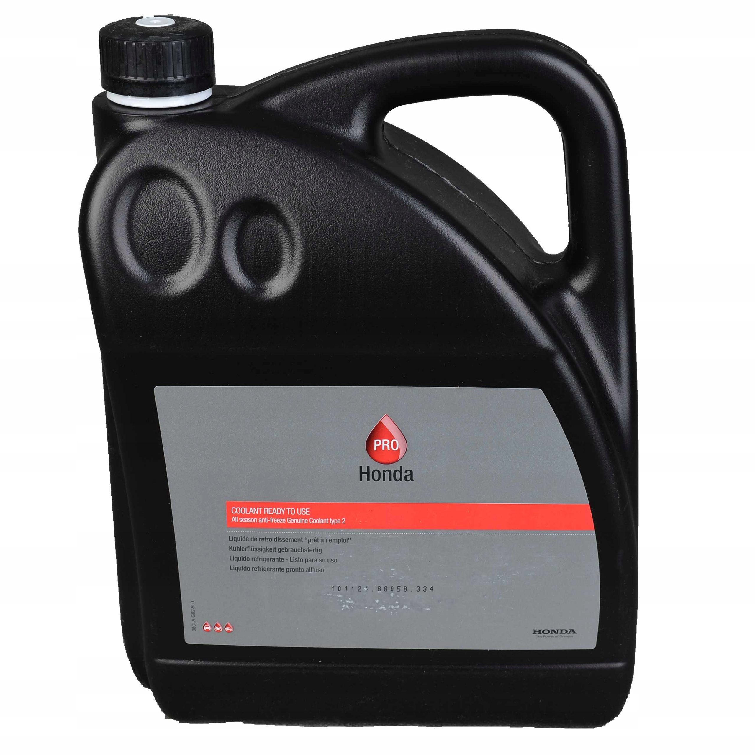 

Oe Honda Płyn Chłodniczy Coolant Ready To Use 5L