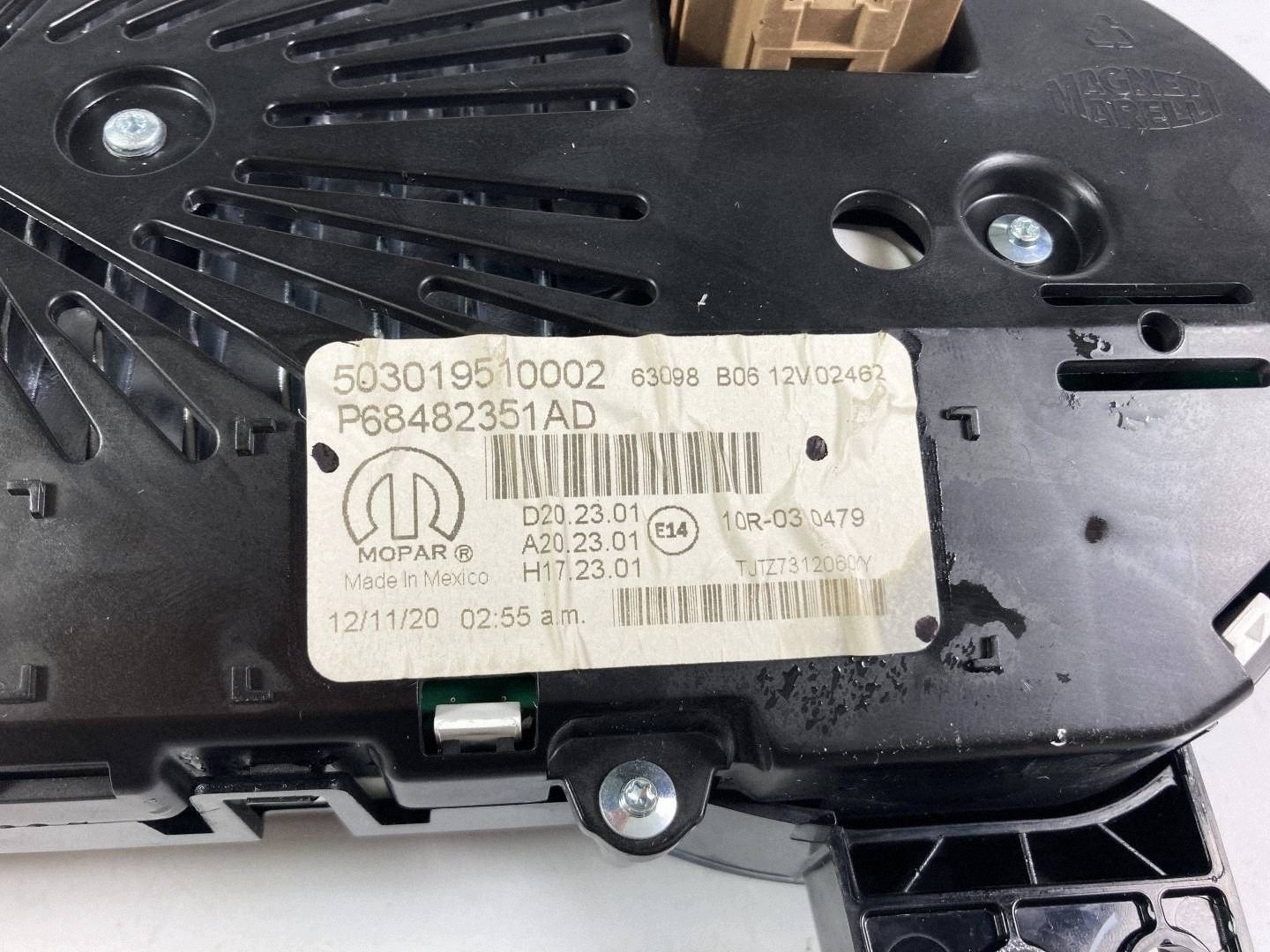 kilometar sat brzinomjer armature armature Jeep Gladiator 2020-2023
