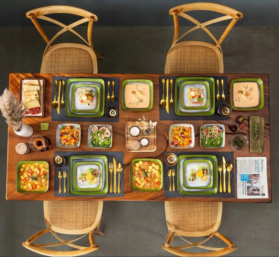 Zastawa VANCASSO STERN komplet talerzy serwis obiadowy dla 8 osób / 32szt Linia Pranzo