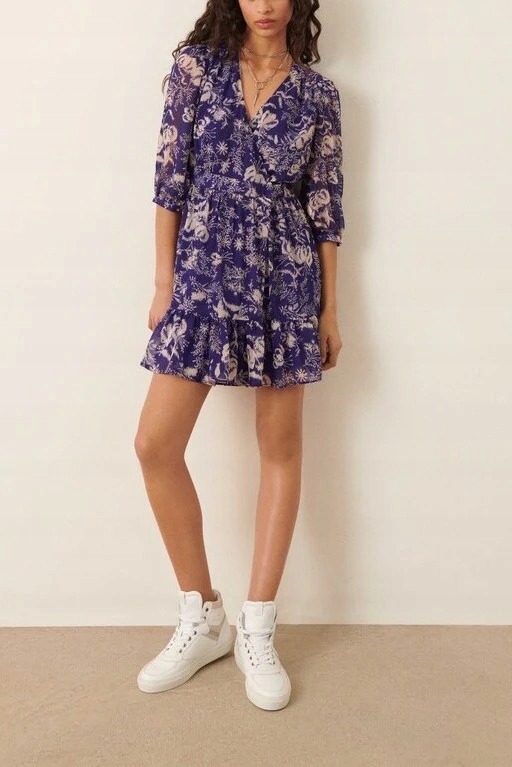 Ba&sh Vzorovaná Šaty Mini (s)