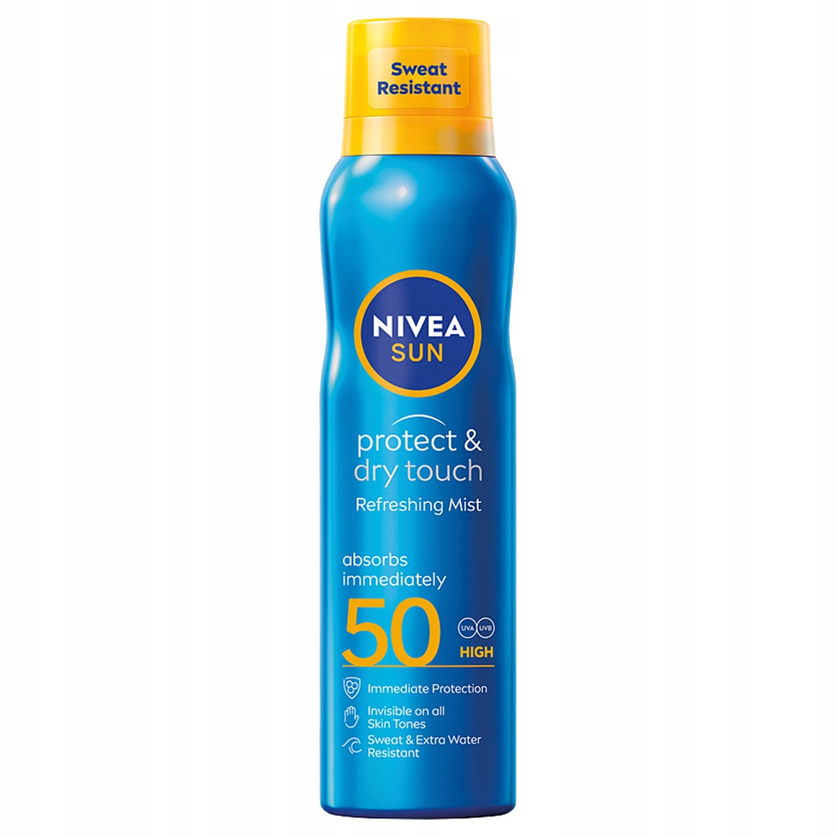 Nivea Sun Opalovací balzám Aerosolová mlha s ochranným faktorem SPF50 200 Ml