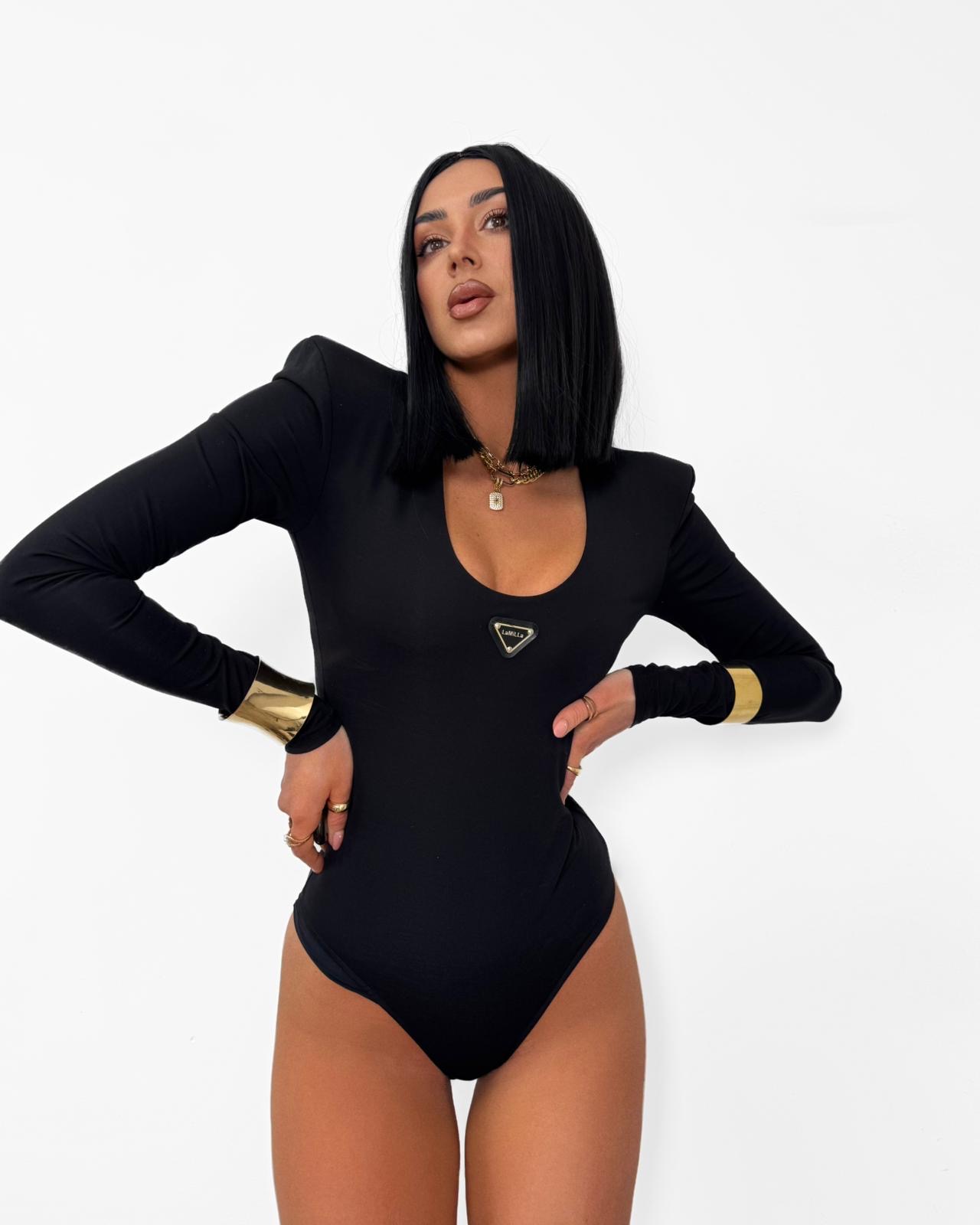 Body s logem La MiLLa černé vel