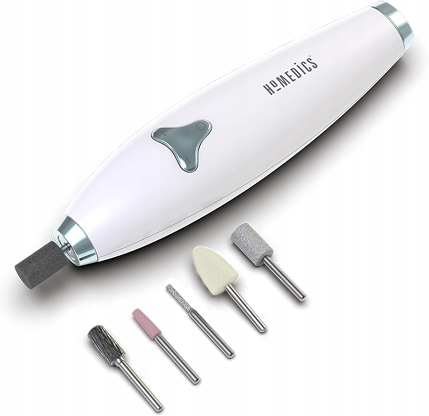 HoMedics bruska na nehty a manikúru bezdrátová 6 v 1