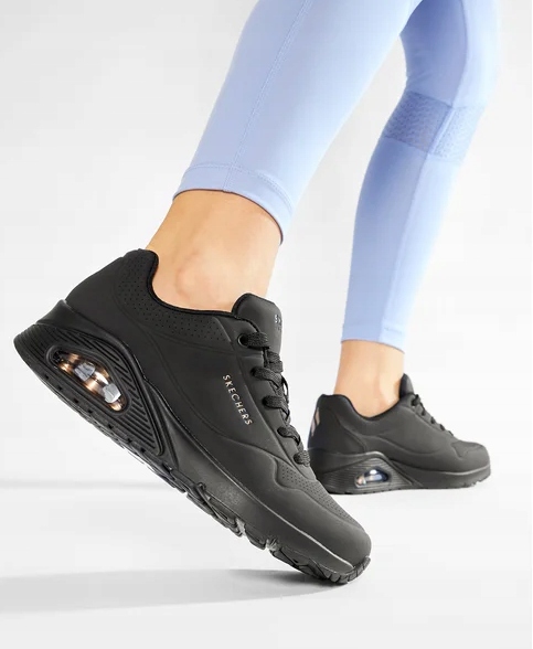 Skechers Sportovní Boty Černé Šněrovací 39 Ž6B