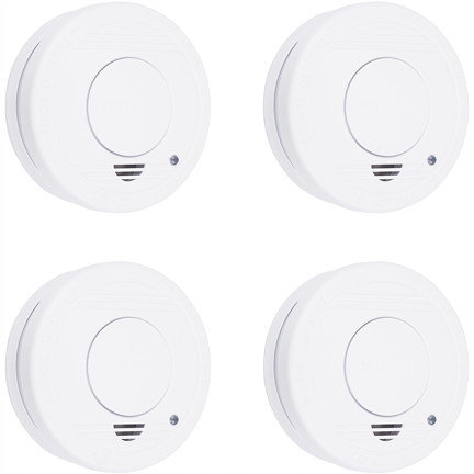 Smartwares 10.100.41 Detektor kouře, 4pack