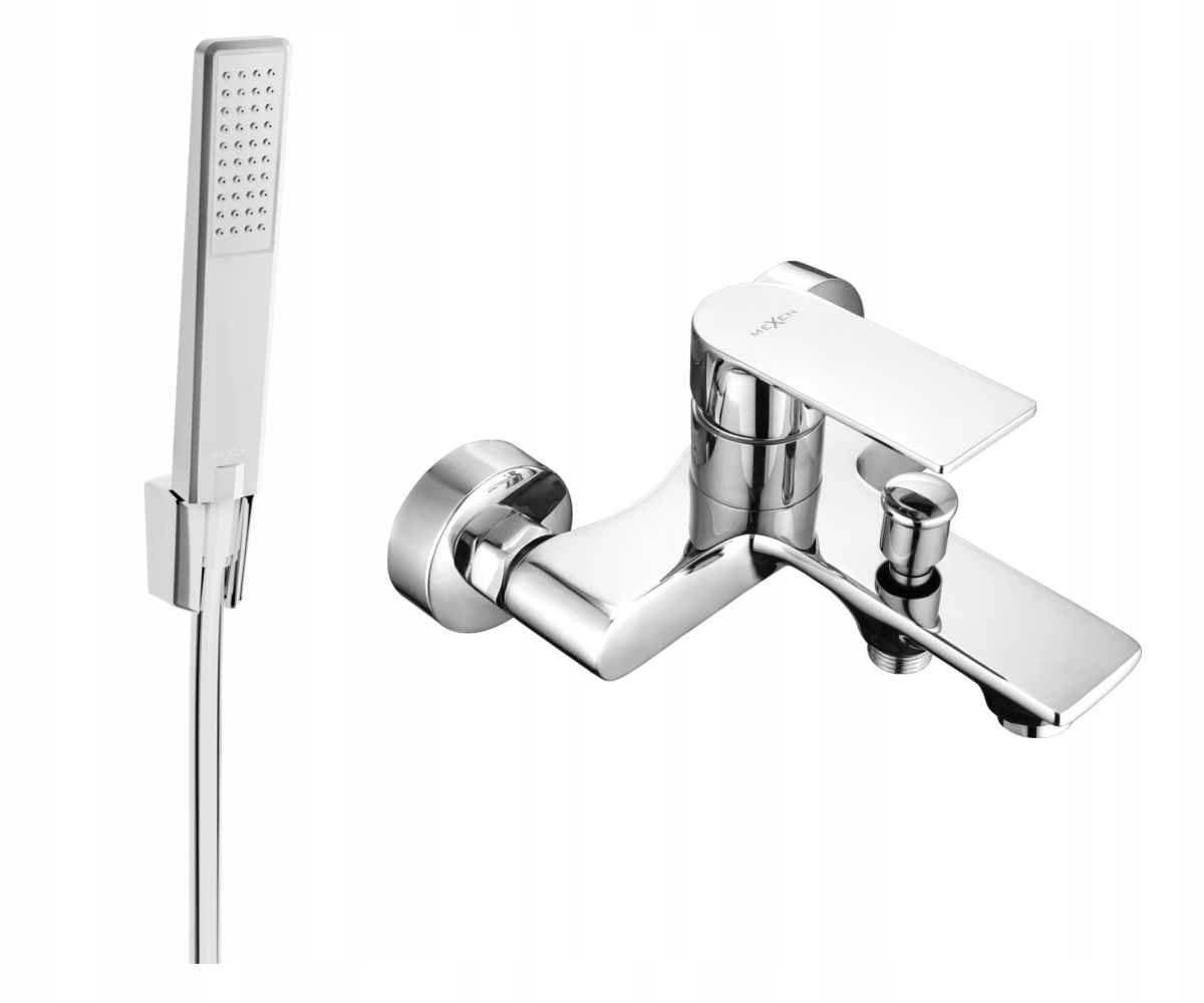 Mexen Royo R72 vanová baterie s chromovým sprchovým setem 7223R72-00