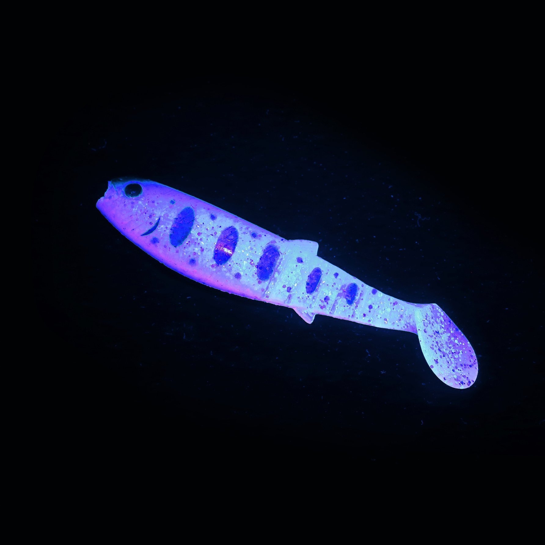 GUMA SG CANNIBAL BLUE PINK SMOLT UV-10,0 cm Metoda wędkowania spinningowa